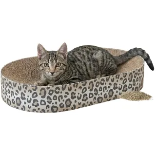 Trixie Leo Kratzbrett 63 x 10 x 35 cm Creme