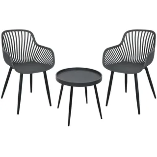 Svita Philly Set 3-tlg. Grau/Schwarz