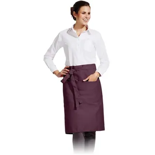 Reis FZAP-2K90X65_BUR Kurze Schürze, Burgund, 90x65 cm Größe