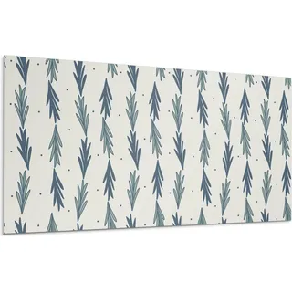 Blätter In Einem Regelmäßigen Muster – Selbstklebende Fliesen – Wandverkleidung – Wandpaneel – PVC Fliesen – Vinylflisen – PCV Flisen – Selbstklebend – Wanddeko –100 x 50 cm