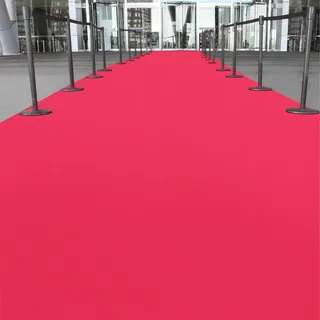 Premium Eventteppich Messeteppich Hochzeitsläufer VIP-Teppich Farbe: Pink 225
