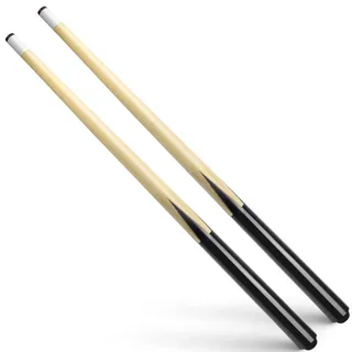 VANLAN Billard-Queue-Sticks Pool-Queues, 2-teilig, 91,4 cm, Billardspitzen, 13 mm, Hausbar, Billardqueue, Hartholzqueue, 2 Stück (91,4 cm, 2er-Set)