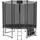 JumpMaster M 244 cm schwarz