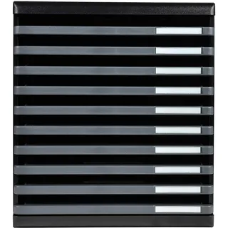 Exacompta Schubladenbox »Offen Ecoblack Modulo 10 Schubladen schwarz 28.8x32x35 cm