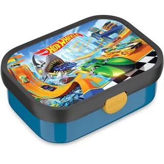 Mepal Brotdose Kinder Campus mit Bento-Einsatz 0,75 Liter Motiv Hot Wheels