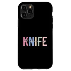 Hülle für iPhone 11 Pro Messer Wurfmesser Werfer Sport