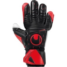 Bild von Classic Absolutgrip Torwarthandschuhe für Kinder und Herren, Torwart-Handschuhe, Fussball-Handschuhe mit Handgelenkfixierung - schwarz-rot-weiß, 9
