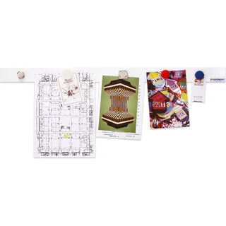 Magnetoplan magnetowand Leisten-Set, 1000 mm, weiß