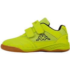 Kappa Kickoff OC Kids Sports Shoes, 4011 Yellow/Black, 32 EU