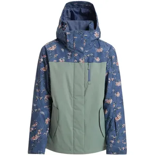Snowboardjacke ROXY "Roxy Jetty", Damen, Gr. L, wild wind chloe blossom, Obermaterial: 55% Microfaser, 45% Microfaser;, Jacken Snowboardjacke