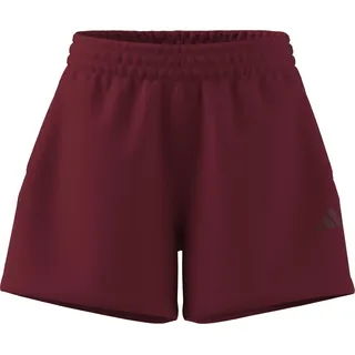 adidas Women's Future Icons SMALL Logo Short, Active Maroon, XXS