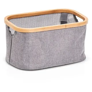 Zeller Aufbewahrungskorb Eda 29,5 x 20 x 16 cm 1-tlg. grau
