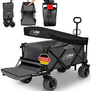 lawa living and lifestyle Bollerwagen faltbar grau