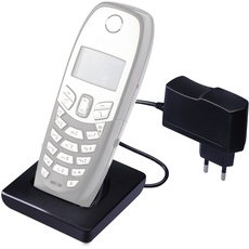 Tera Ladeschale mit Netzteil Telefon Ladeschale Schnurlostelefon Mobilteile C610H C59H A415 A415A A415H A/C430H S810H AC165, AC2, C2, C200, C250, E150 usw.