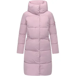 Wintermantel NAVAHOO "Wintermantel Wolkenkuss 14", Damen, Gr. M, rosa (lila rose), Obermaterial: 100% Polyester PES.  Obermaterial: Futter: 100% Polyester PES. 100% Polyester PES., Mäntel Wintermantel