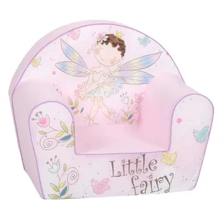 Knorrtoys Kindersessel Little Fairy rosa Baumwolle