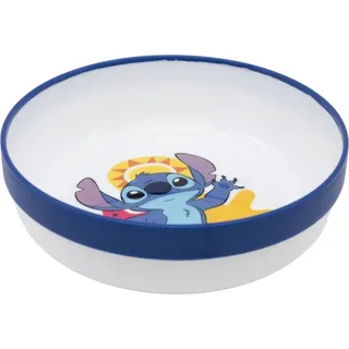 Disney Stitch - Rutschfeste Schale für die Mikrowelle - Weiß