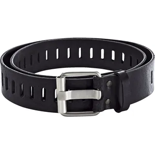 Ledergürtel BABISTA "Ledergürtel MILANVENZI", Herren, Gr. 90, schwarz, Obermaterial: 100% Rindsleder Leather cow., unifarben, Gürtel Ledergürtel