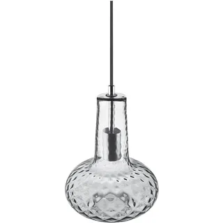 LEDVANCE Carved Pendant 1-flg. 10 cm Glas / Grau