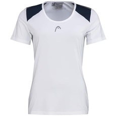 Bild von CLUB 22 Tech Polo Shirt Women, weiß/blau, XS