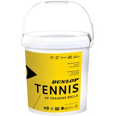 Bild von Tennisball Training gelb 60 Stück Eimer - für Coaching und Trainingseinheiten