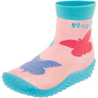 Playshoes Unisex Kinder Aquasocken, Schmetterling, 20/21 EU