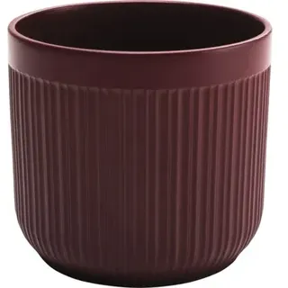 Blumentopf Lafiora Alma Keramik Ø 20,5 cm H 20 cm bordeaux