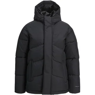 JACK&JONES JUNIOR Jungen Jjworld Puffer Jacket Jnr Pufferjacke, Black, 152