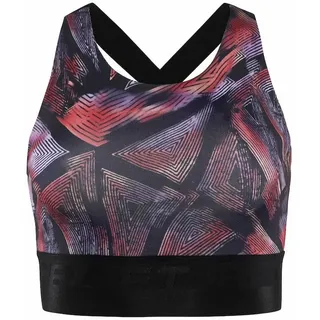 Craft Core Charge Damen Sport-Top mit leichter Unterstützung, überkreuzten Trägern für Training