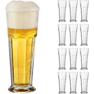 Libbey 70689 Bierglas/Trinkglas GIBRALTAR aus Pressglas, 24er Set, 414 ml