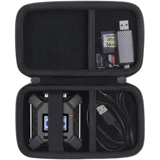 co2CREA Hart Reise Schutz Hülle Etui Tasche für Zoom F3 Multi-Track Field Recorder, Nur Hülle