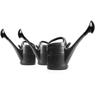 BigDean Gießkanne 10 Liter schwarz