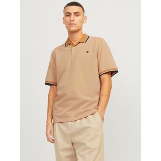 Jack & Jones Poloshirt »JPRBLUWIN POLO SS NOOS«, braun