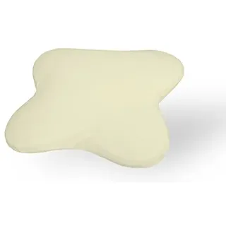 Dukal | Ersatzbezug für Ombracio/All Around Schlafkissen von Tempur | aus hochwertigem DOPPEL-Jersey | 100% Baumwolle | Farbe: creme