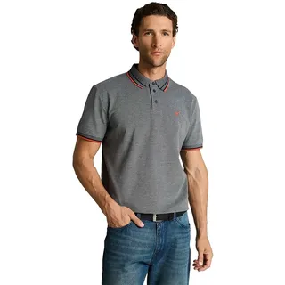Tom Tailor 1050778 Kurzarm-poloshirt - Greyish Green Two Tone Pique - L