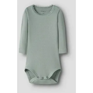 NAME IT Damen Nbfkab Ls Body Noos, Slate gray), Numeric_50