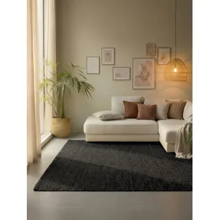HANSE HOME Jaipur Juteteppich 60 x 90 cm Schwarz