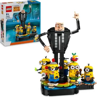 LEGO Ich - Einfach unverbesserlich 4 - Gru und die Minions aus LEGO Steinen