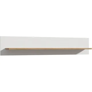 FORTE Wandboard "Bohol, Wandregal, einfache Montage" B/H/T 160/29,6/21,9 erhältlich in 2 Dekoren, Landhausstil, riviera eiche, sibiu lärche hell