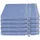 Milano Waschhandschuh 16 x 22 cm blau 5 St.
