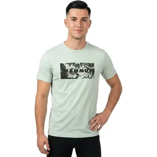 Mammut Trovat Logo Kurzarm-t-shirt - Silver Sage - S
