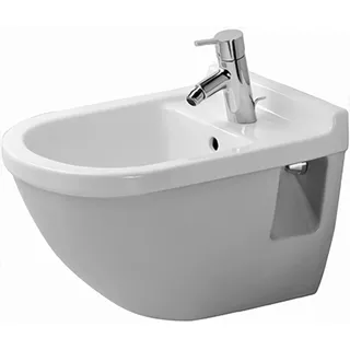Duravit Starck 3 Wand-Bidet + 1 Hahnloch
