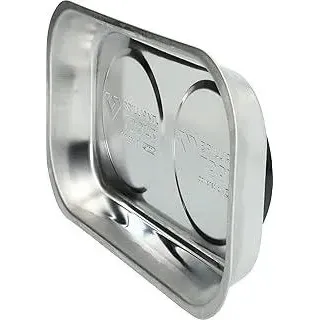 KS TOOLS Magnetisches Tablett / Schale aus Edelstahl, 140 x 240 mm