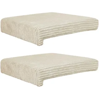 Klemmkissen 2er Set , Textil , Füllung: Schaumstoff , 35x38x40 cm , Heimtextilien, Wohntextilien, Sitzkissen