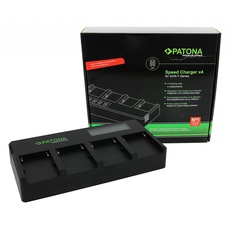 PATONA Premium 4-fold Speedcharger for Sony F Series Batteries