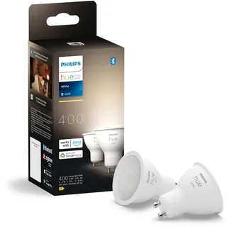 Philips LED-Leuchtmittel 23023100 4W GU10 warmweiß 2 St.