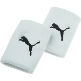 Puma Schweißband Team Long Wristband, white 02