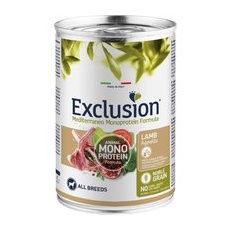 1 x 400 g Miel Mediterraneo Adult Exclusion Hrană umedă pentru câini