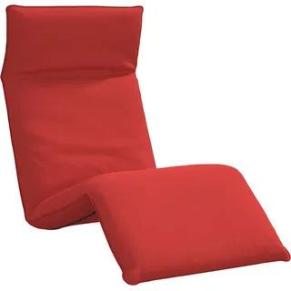 vidaXL Sonnenliege Klappbar Rot 175x54x8,5 cm Oxford-Gewebe - Rot