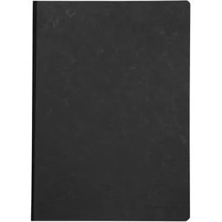 Clairefontaine 791401C - Heft / Notizbuch AgeBag Kladde Schwarz, A4-Format blanco